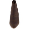 CUSHIONAIRE Women’s Elodie Ankle Boot +Memory Foam, Wide Widths Available(Brown)
