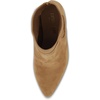 CUSHIONAIRE Women’s Geneva Stretch dress bootie with Memory Foam Padding, Wide Widths Available(Camel)