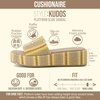 CUSHIONAIRE Women’s Kudos Platform Slide Sandals | Casual Sandals(Natural Yellow)