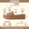 CUSHIONAIRE Women’s Kudos Platform Slide Sandals | Casual Sandals(Tan)
