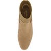 CUSHIONAIRE Women’s Romi block heel stretch boot with Memory Foam Padding, Wide Widths Available(Taupe)