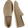 CUSHIONAIRE Caden Genuine Suede Penny Loafers for Men(Tan)