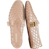 CUSHIONAIRE Syrup Mary Jane Jelly Ballet Flats for Women(Mocha)