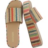 CUSHIONAIRE Women’s Kudos Platform Slide Sandals | Casual Sandals(Multi)