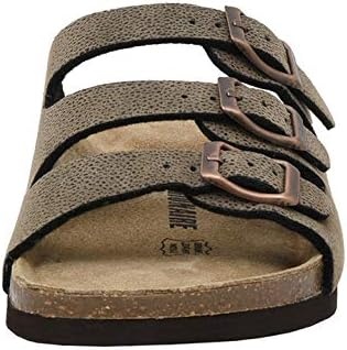 image:imageCUSHIONAIRE Womens Lela Cork footbed Sandal with ComfortBrown Rugged
