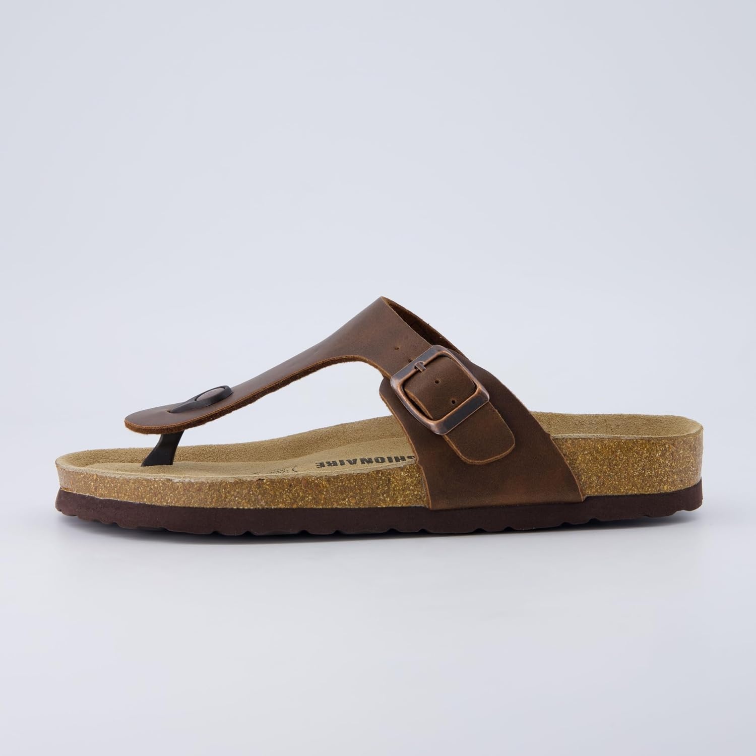 image:imageLeah Cork Footbed Thong SandalBrown Oily