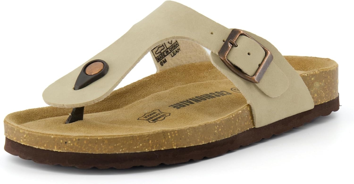 image:imageLeah Cork Footbed Thong SandalStone