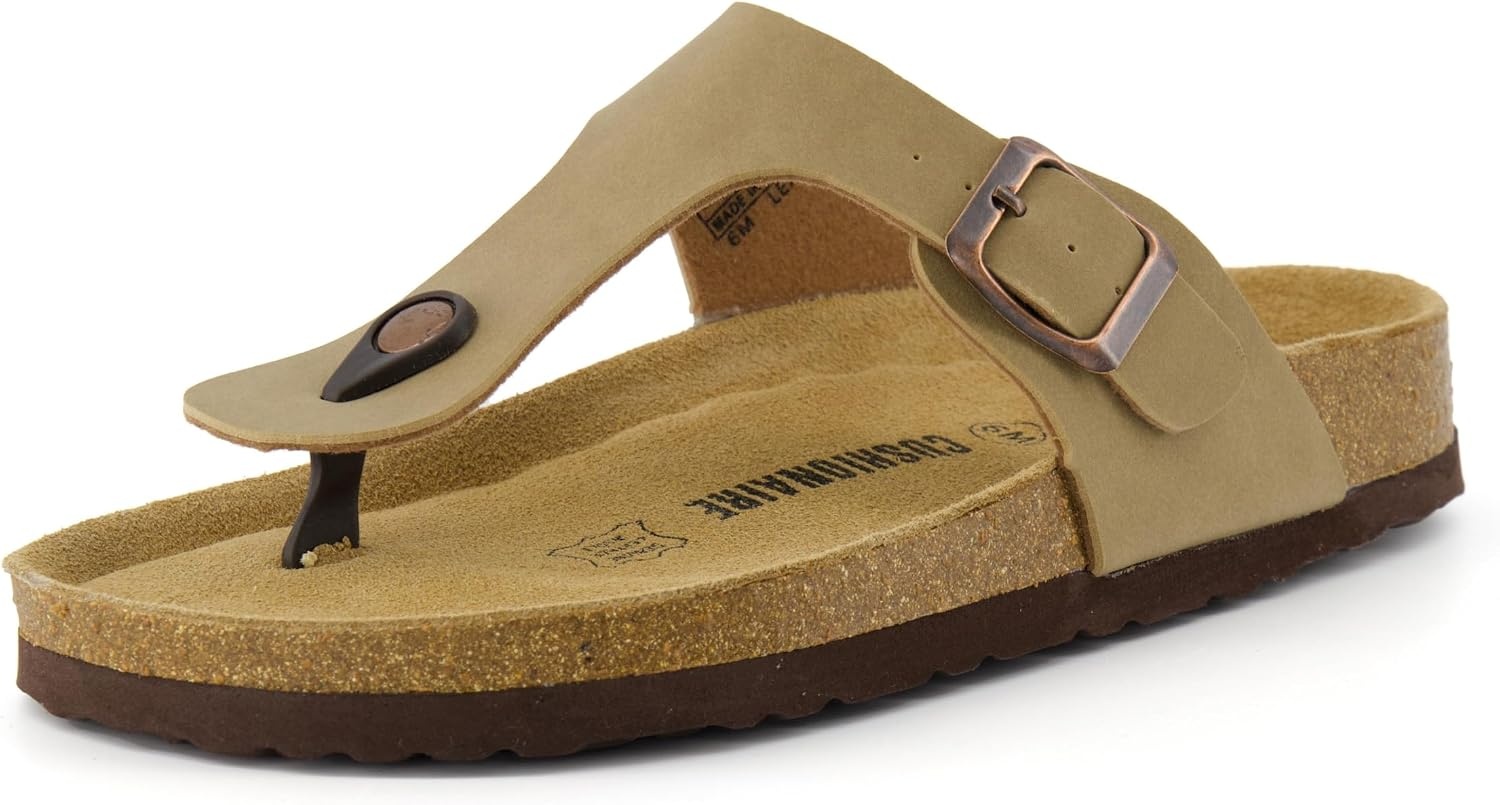 image:imageLeah Cork Footbed Thong SandalTaupe
