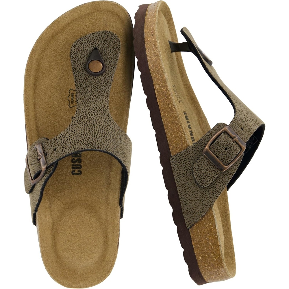 image:imageLeah Cork Footbed Thong SandalBrown Rugged