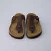 Leah Cork Footbed Thong Sandal(Brown Oily)