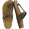 Leah Cork Footbed Thong Sandal(Brown Rugged)